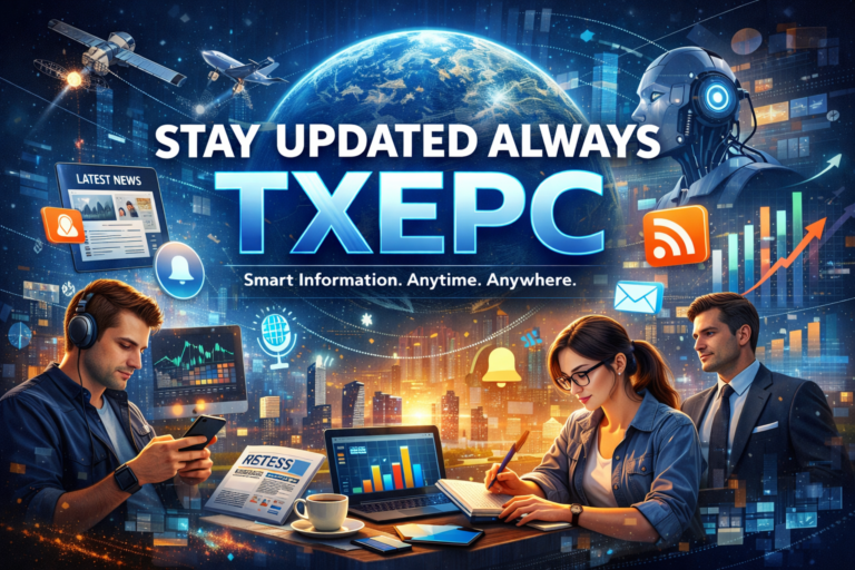Stay Always Updated With Txepc: Why Staying Informed Matters in the Digital Age Stay Always Updated With Txepc